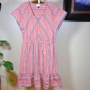 Striped Pink Dress